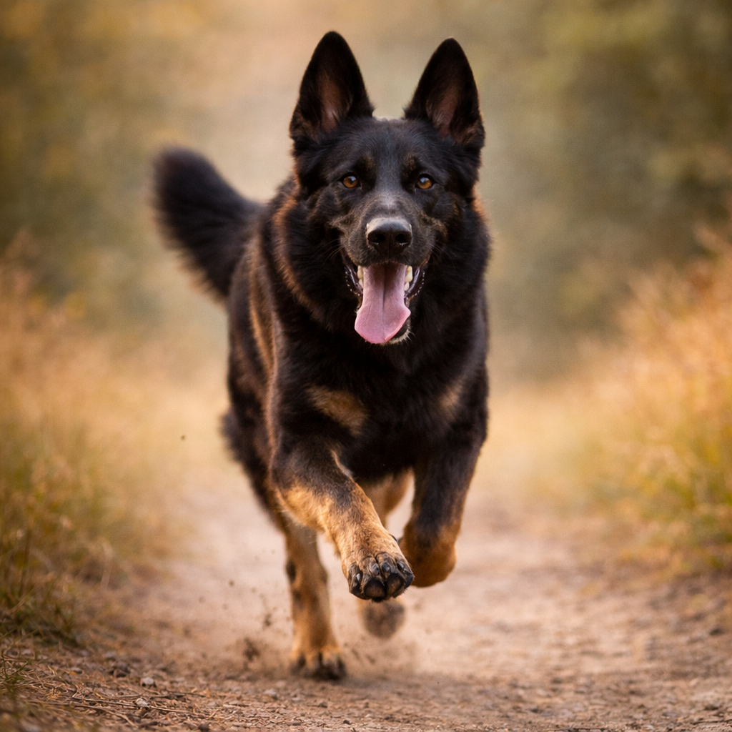 Chien en mouvement : illustration de la récompense par l’action