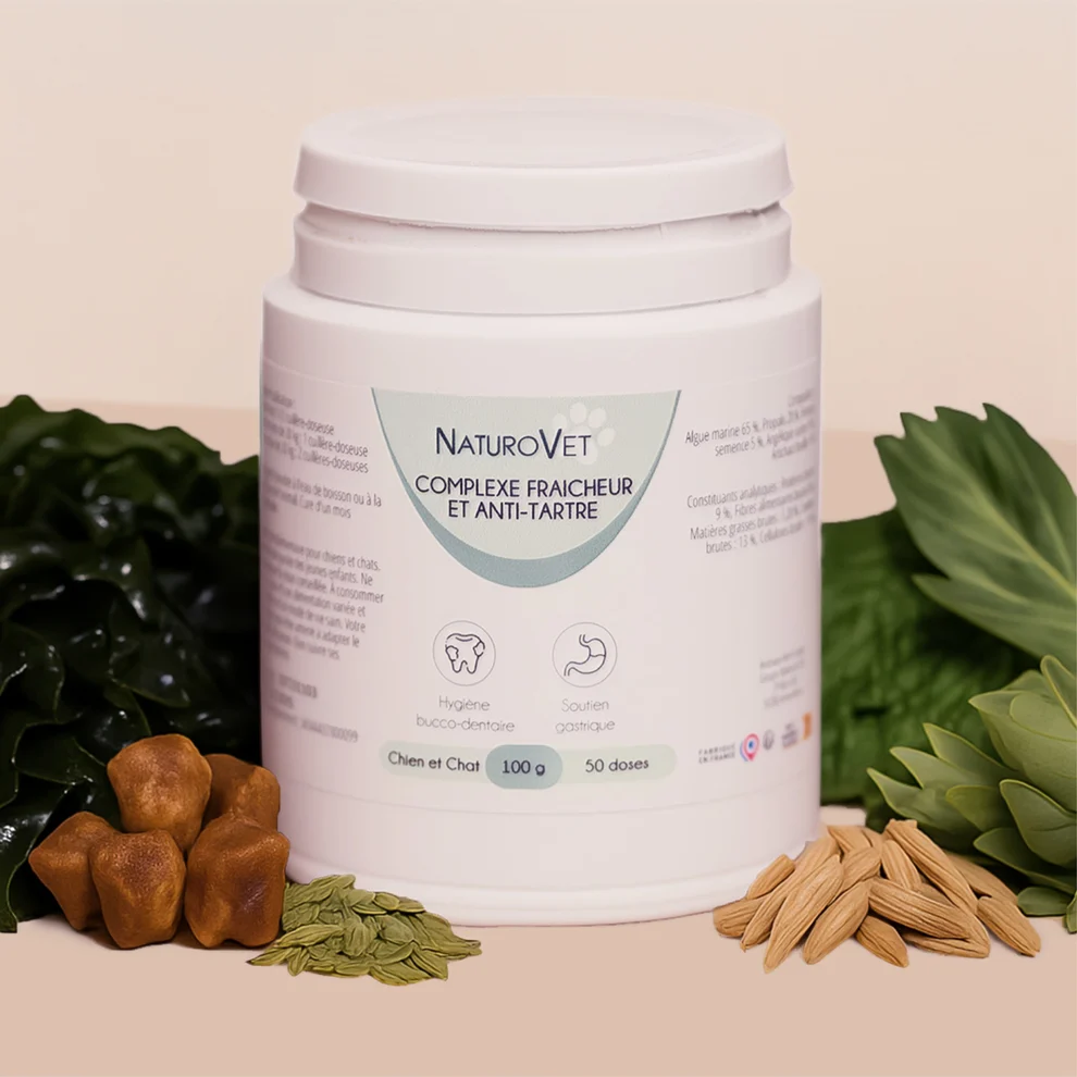 Complexe fraîcheur et anti-tartre NaturoVet