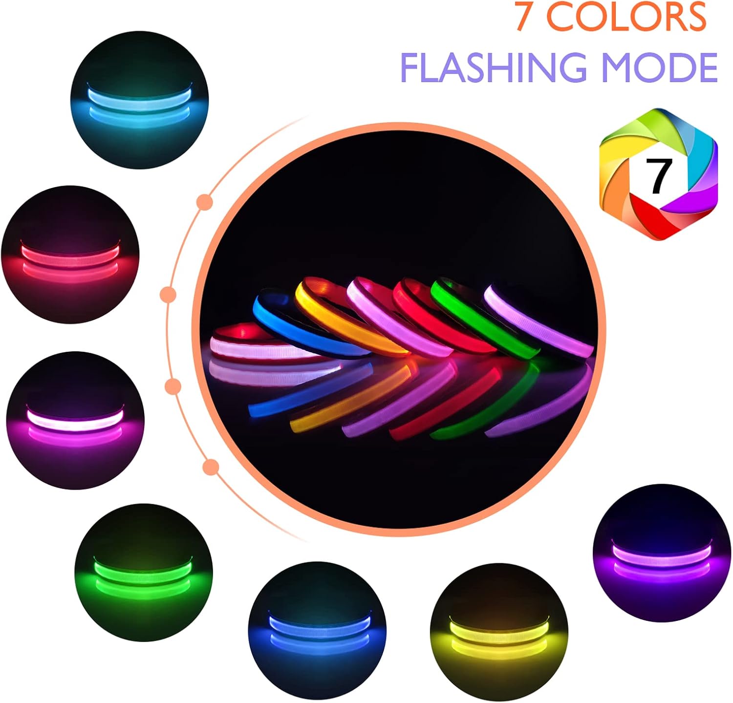 Modes lumineux collier